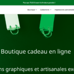 Capture d'écran du nouveau visuel de Longueuil Design